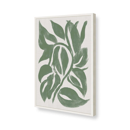 [Color:Opaque White], Picture of art in a Opaque White frame of the corner