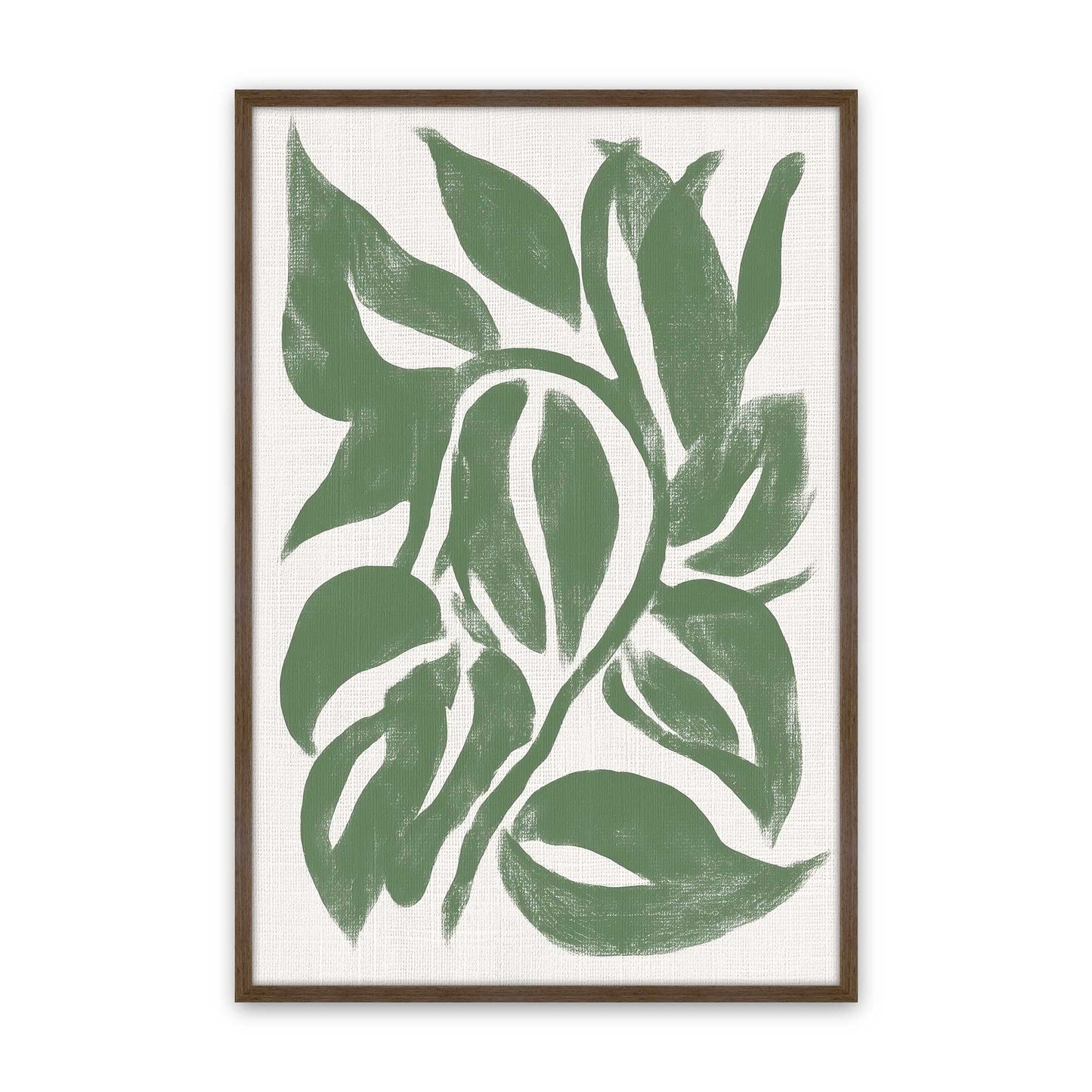 [Color:Walnut], Picture of art in a Walnut frame