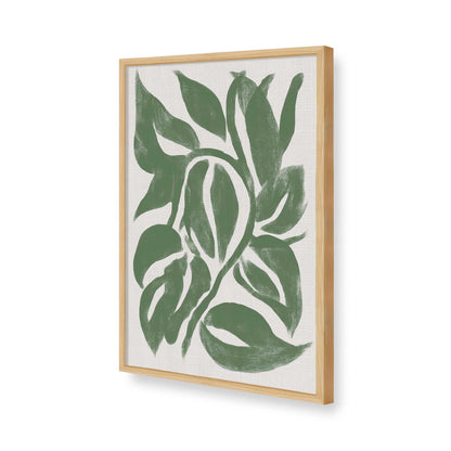 [Color:American Maple], Picture of art in a American Maple frame of the corner