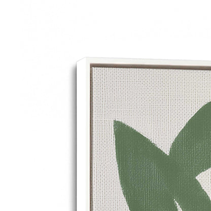 [Color:Opaque White], Picture of art in a White frame at an angle