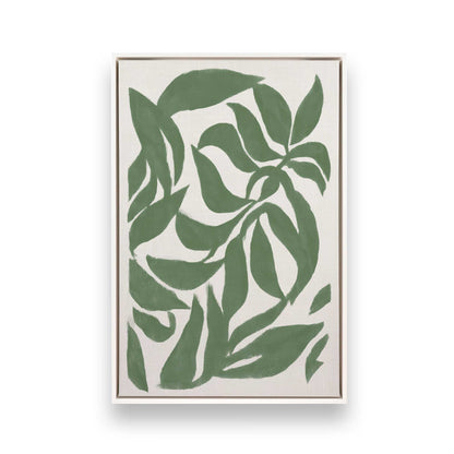 [Color:Opaque White], Picture of art in a White frame