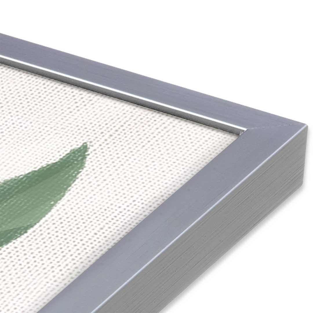 [Color:Polished Chrome], Picture of art in a Polished Chrome frame at an angle