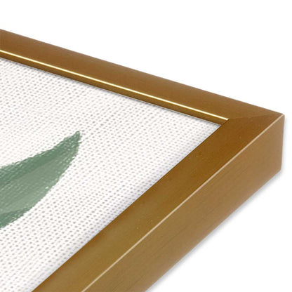 [Color:Polished Gold], Picture of art in a Polished Gold frame at an angle