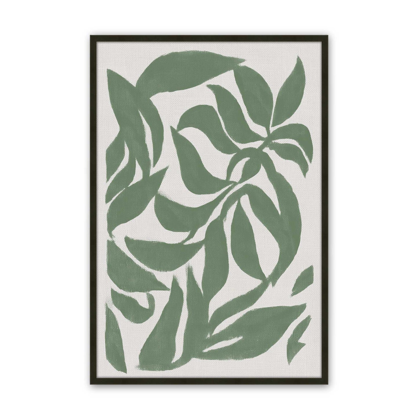 [Color:Satin Black], Picture of art in a Satin Black frame