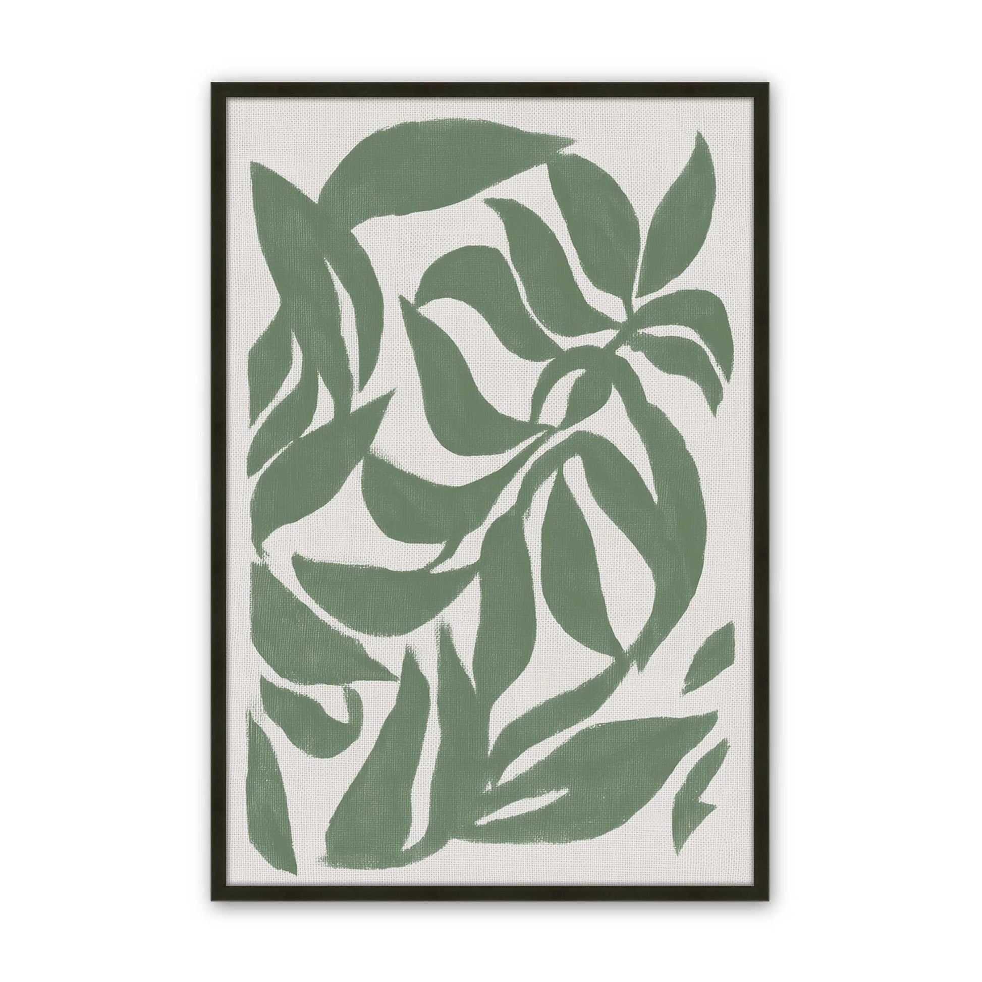 [Color:Satin Black], Picture of art in a Satin Black frame
