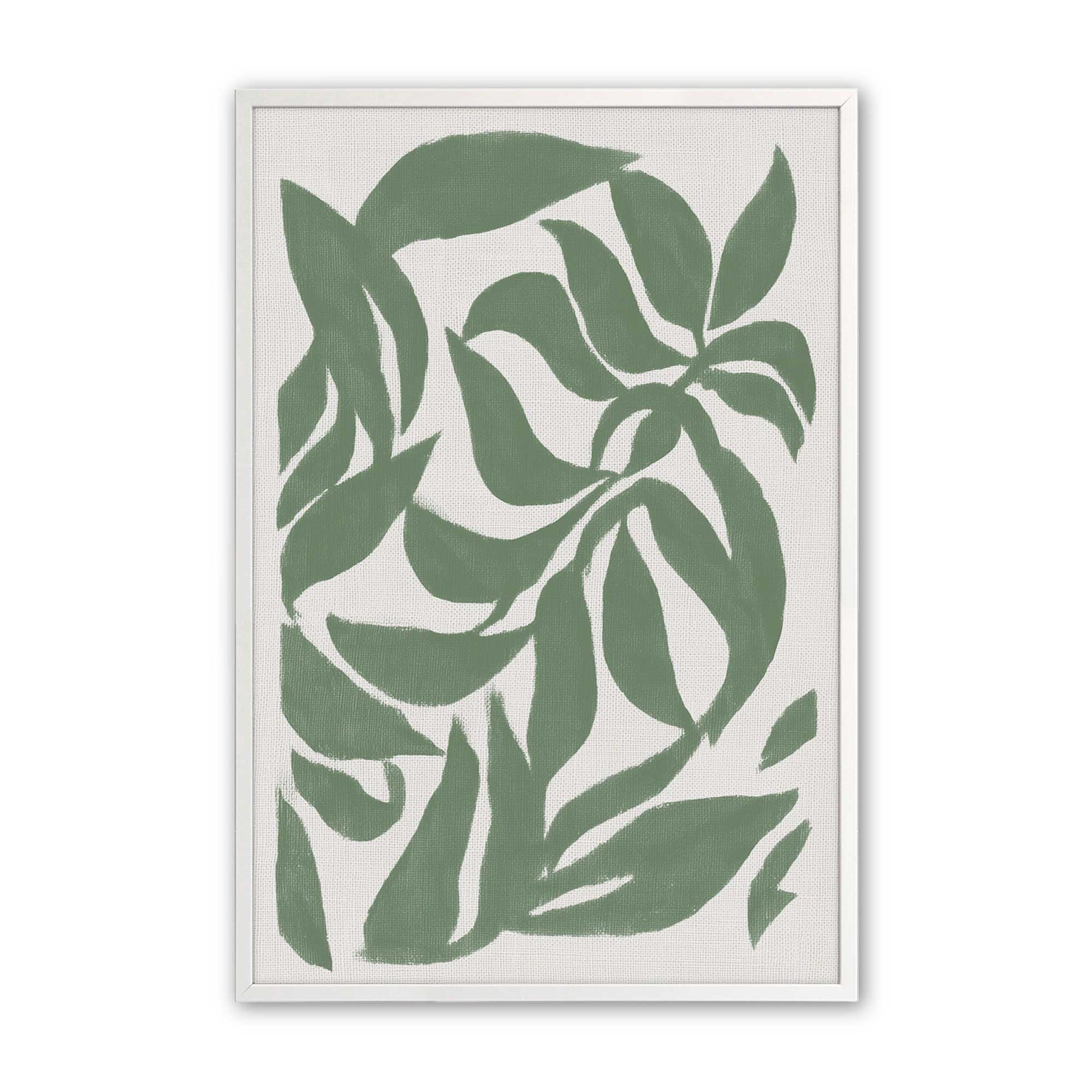 [Color:Opaque White], Picture of art in a Opaque White frame