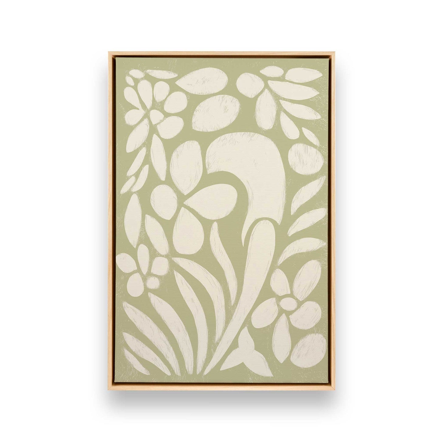 [Color:American Maple], Picture of art in a American Maple frame