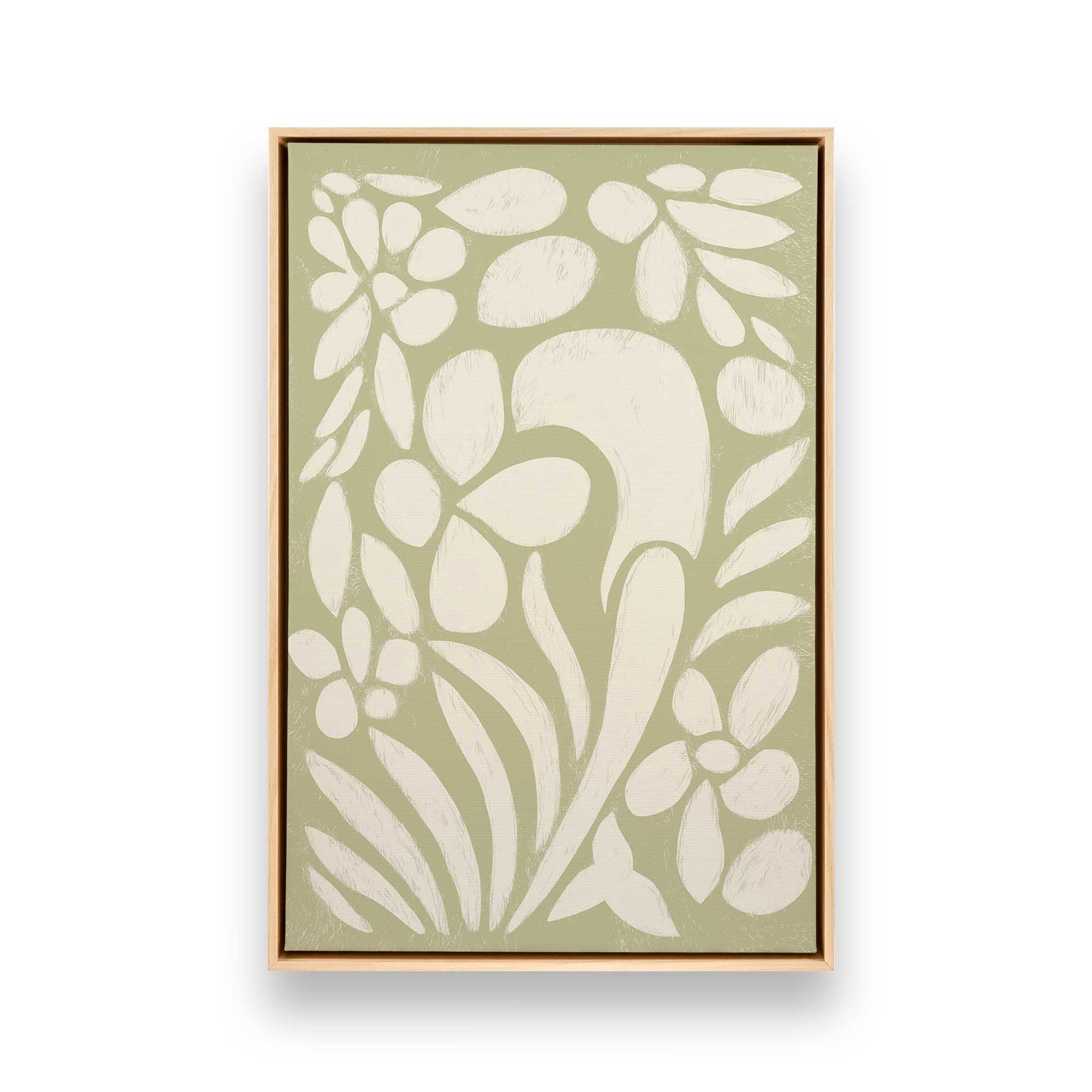 [Color:American Maple], Picture of art in a American Maple frame