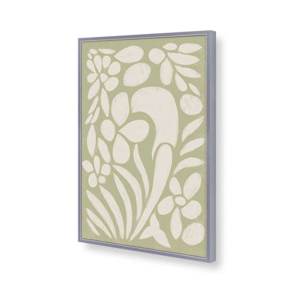 [Color:Polished Chrome], Picture of art in a Polished Chrome frame of the corner