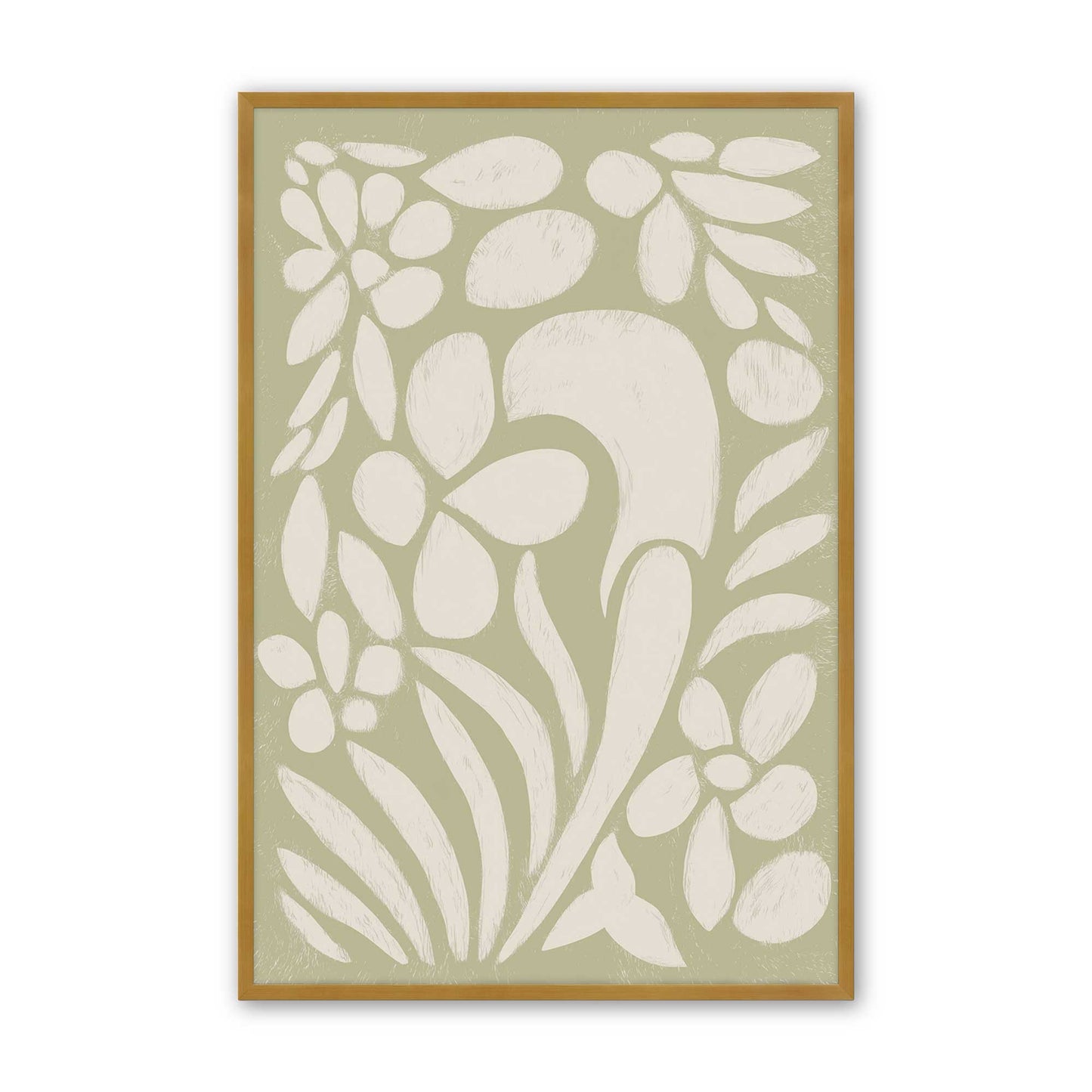 [Color:Polished Gold], Picture of art in a Polished Gold frame