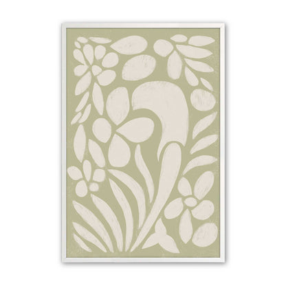 [Color:Opaque White], Picture of art in a Opaque White frame