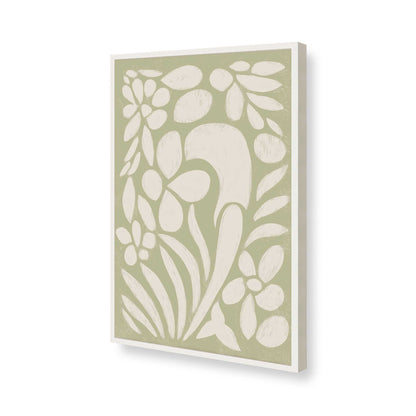 [Color:Opaque White], Picture of art in a Opaque White frame of the corner