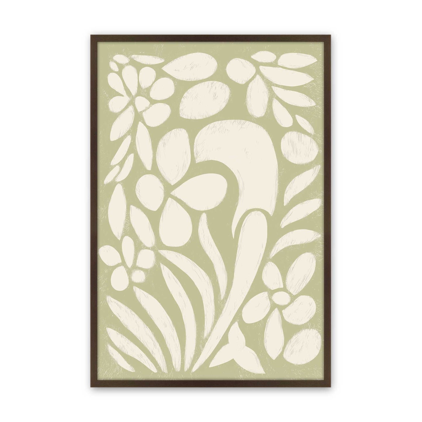 [Color:Belvinder Brown], Picture of art in a Belvinder Brown frame