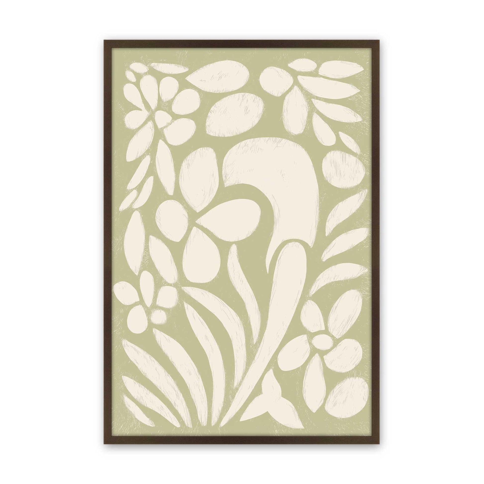 [Color:Belvinder Brown], Picture of art in a Belvinder Brown frame
