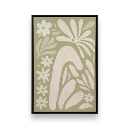 [Color:Satin Black], Picture of art in a Satin Black frame