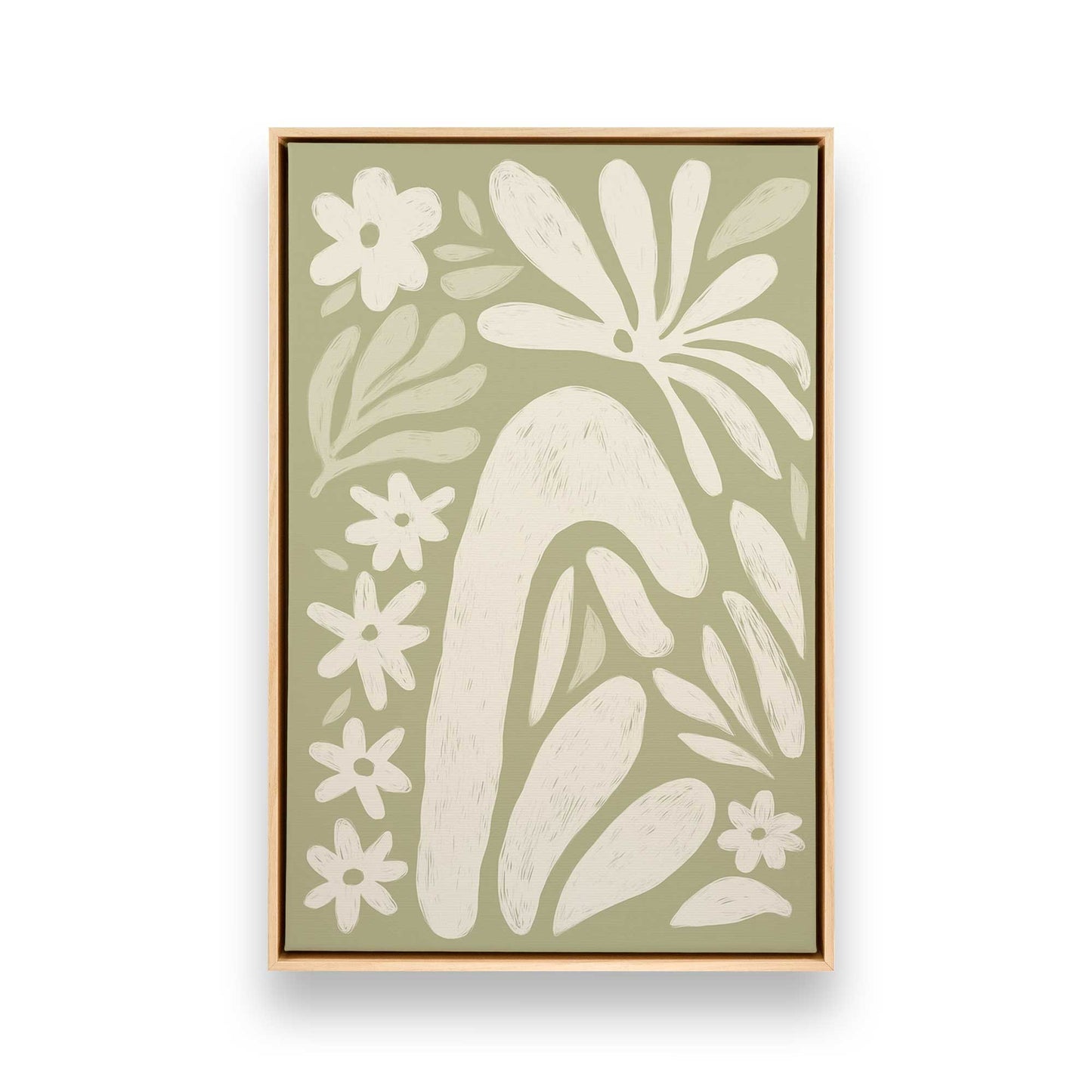 [Color:American Maple], Picture of art in a American Maple frame