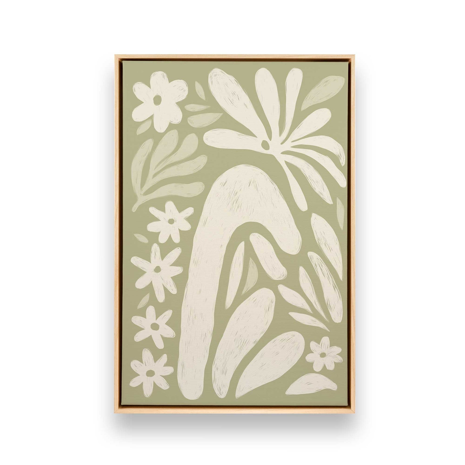 [Color:American Maple], Picture of art in a American Maple frame