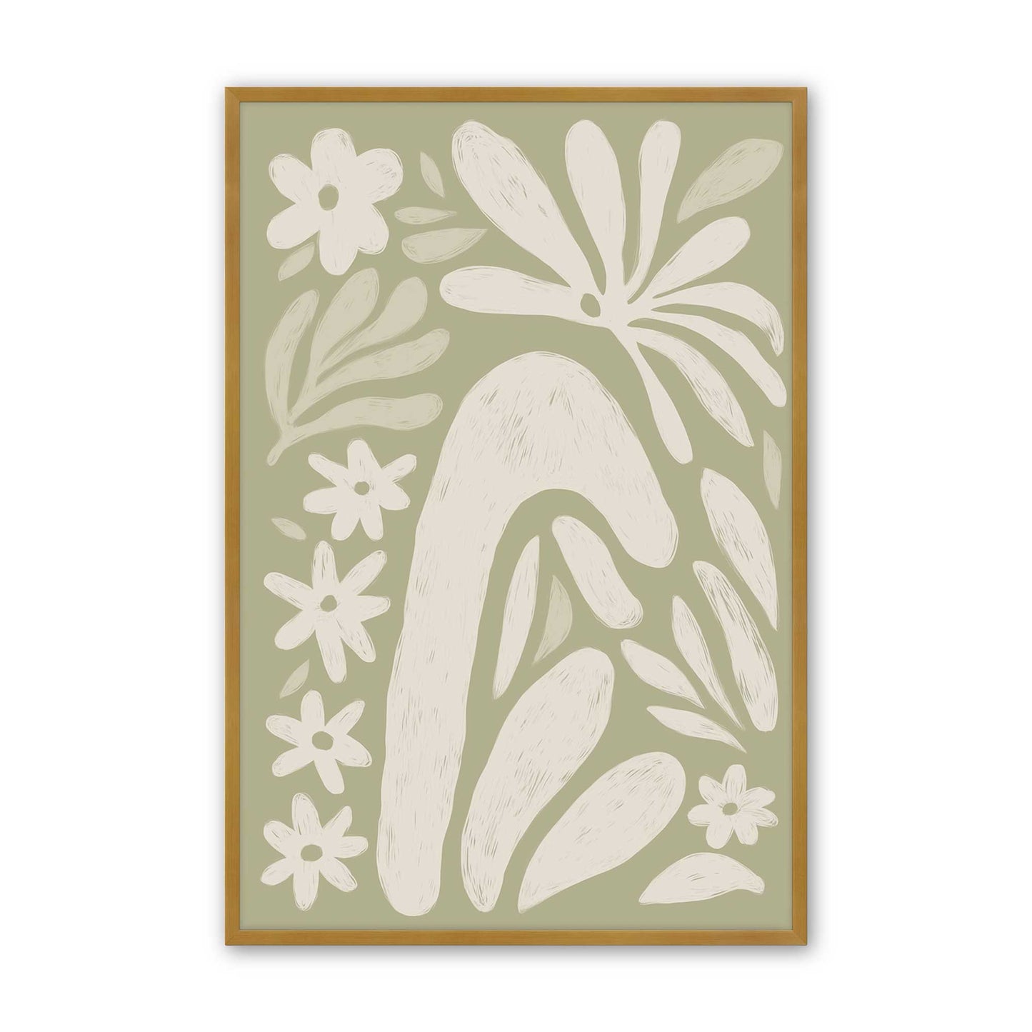 [Color:Polished Gold], Picture of art in a Polished Gold frame