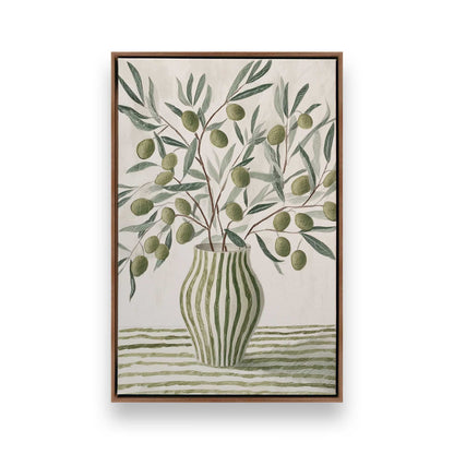 [Color:Walnut], Picture of art in a Walnut frame