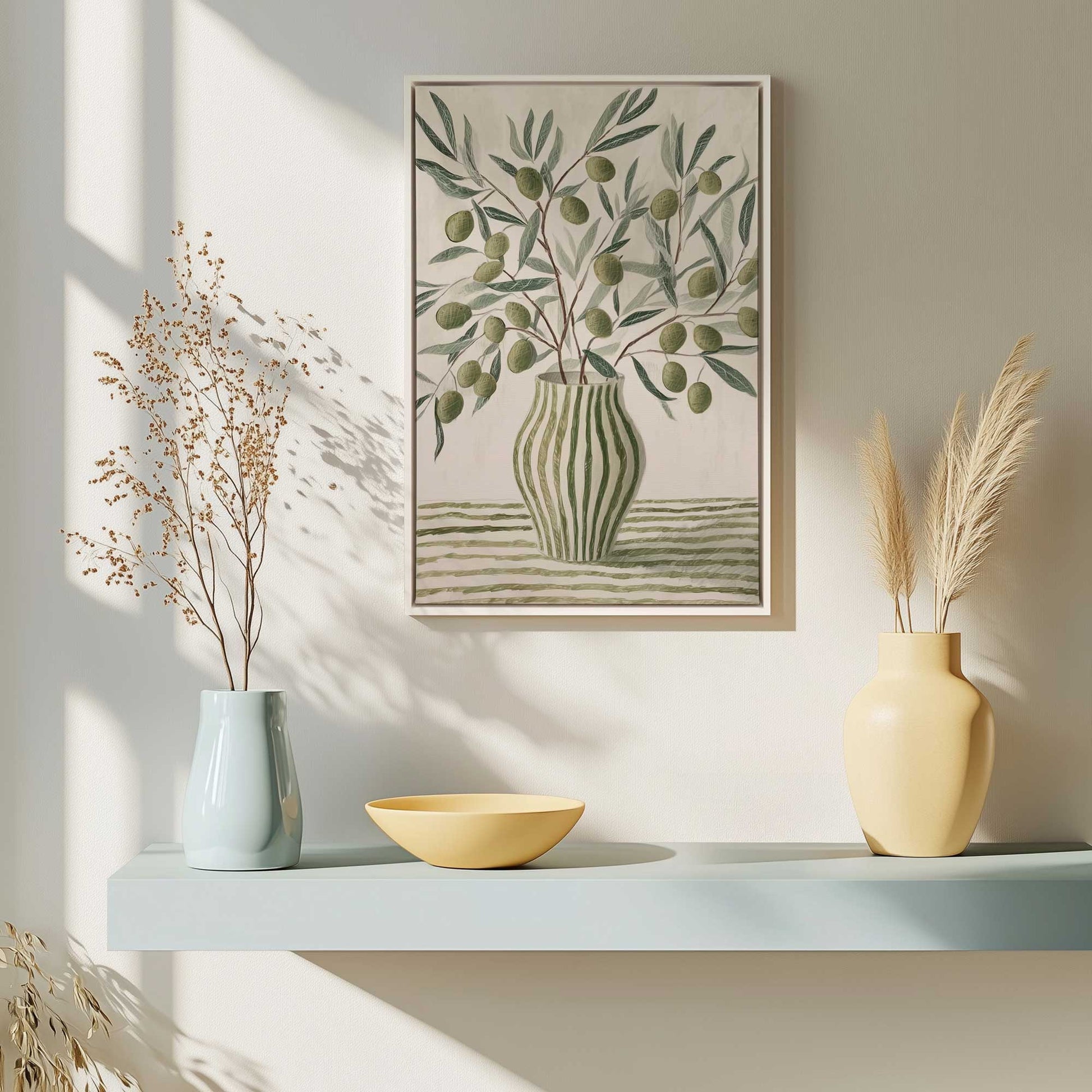 Picture of art in a room