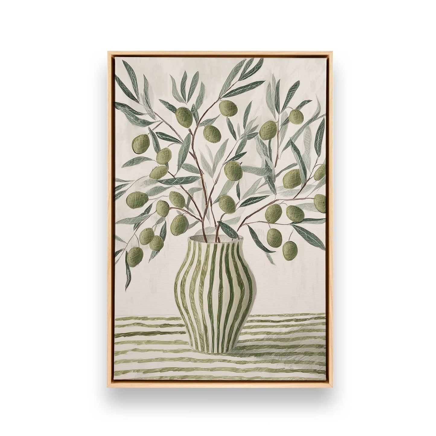 [Color:American Maple], Picture of art in a American Maple frame
