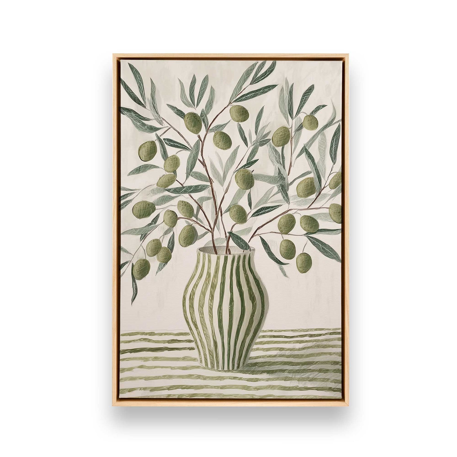[Color:American Maple], Picture of art in a American Maple frame