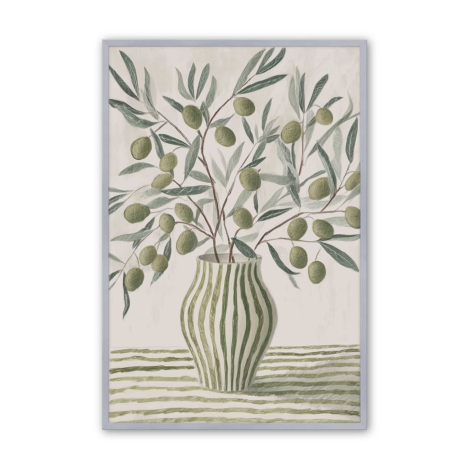 [Color:Polished Chrome], Picture of art in a Polished Chrome frame