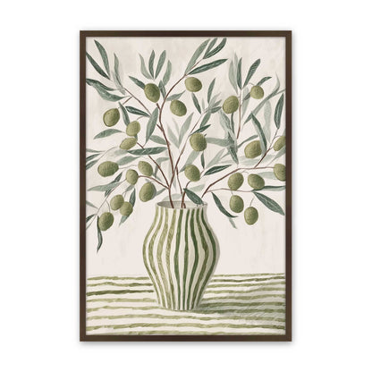 [Color:Belvinder Brown], Picture of art in a Belvinder Brown frame