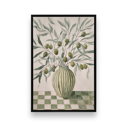 [Color:Satin Black], Picture of art in a Satin Black frame