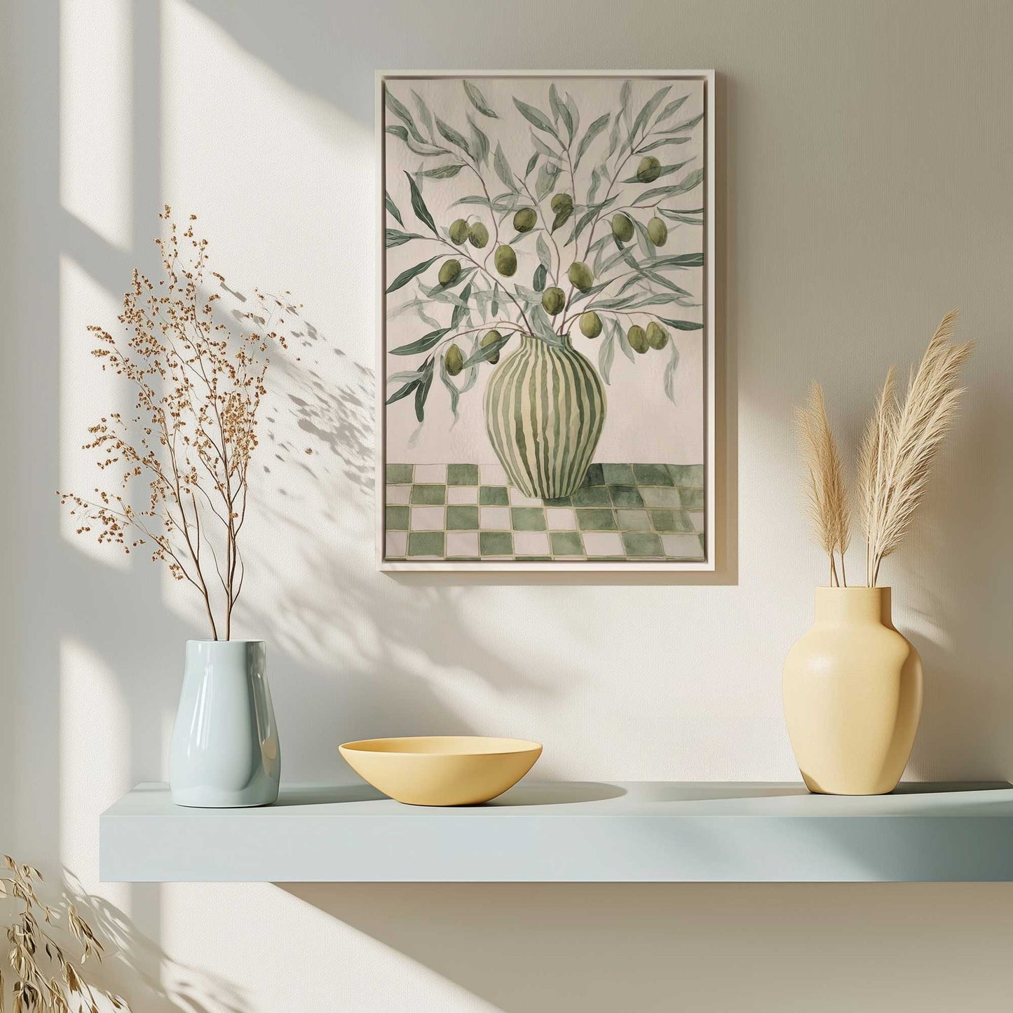 Picture of art in a room