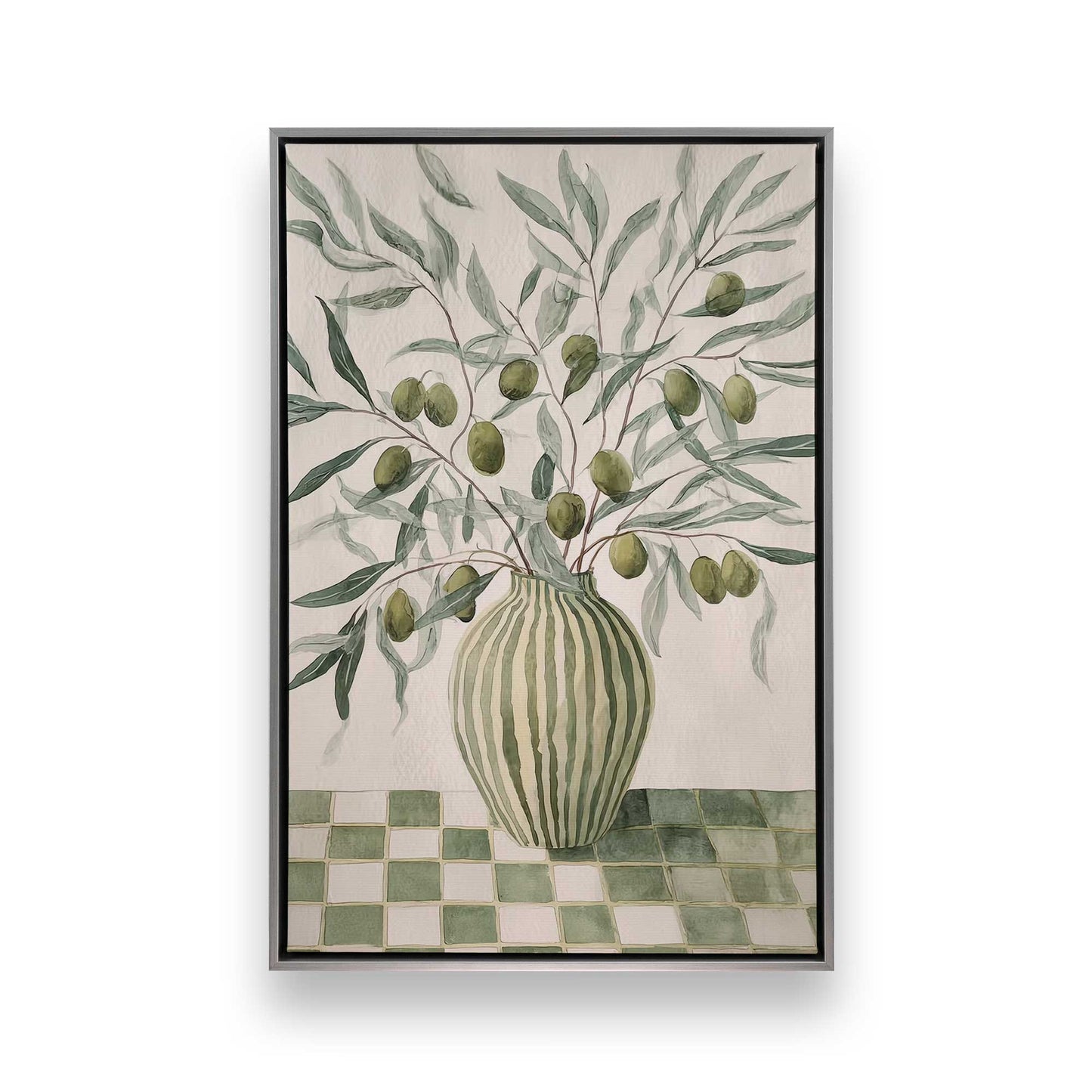 [Color:Polished Chrome], Picture of art in a Polished Chrome frame