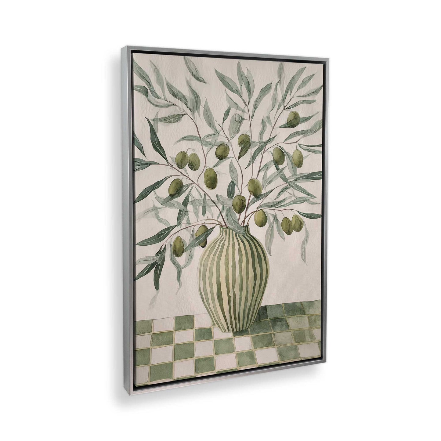 [Color:Polished Chrome], Picture of the corner of the art