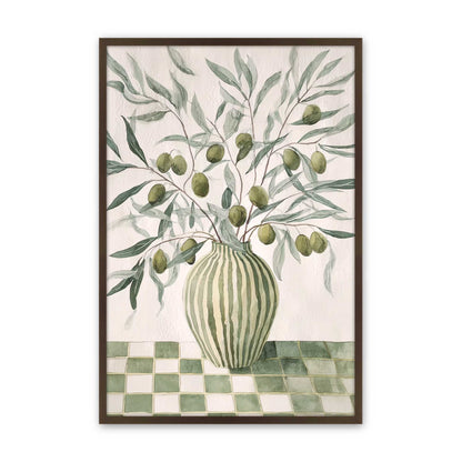 [Color:Belvinder Brown], Picture of art in a Belvinder Brown frame