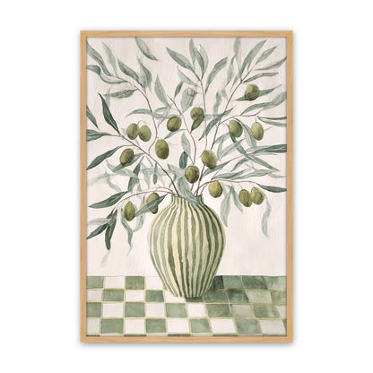 [Color:American Maple], Picture of art in a American Maple frame