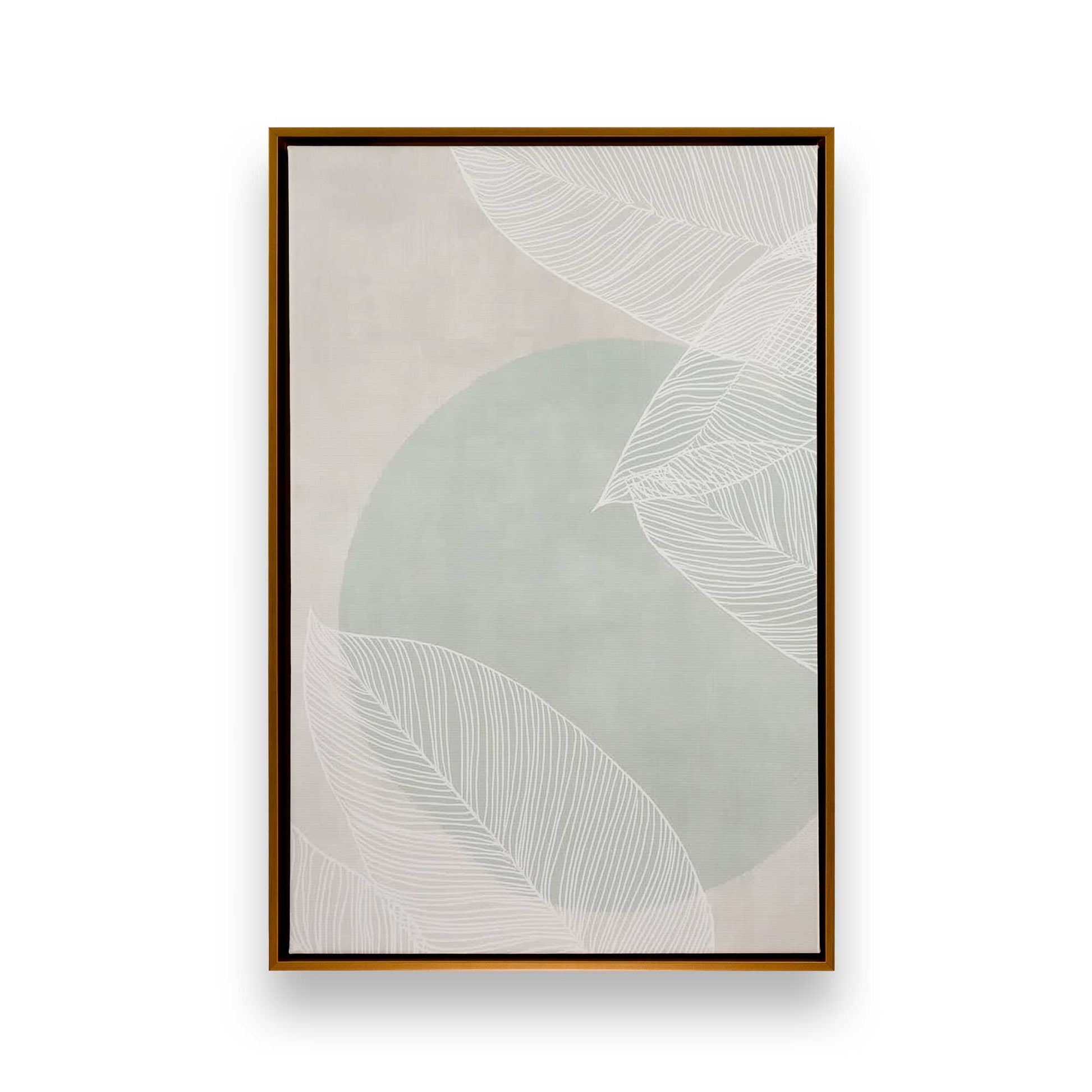 [Color:Polished Gold], Picture of art in a Polished Gold frame