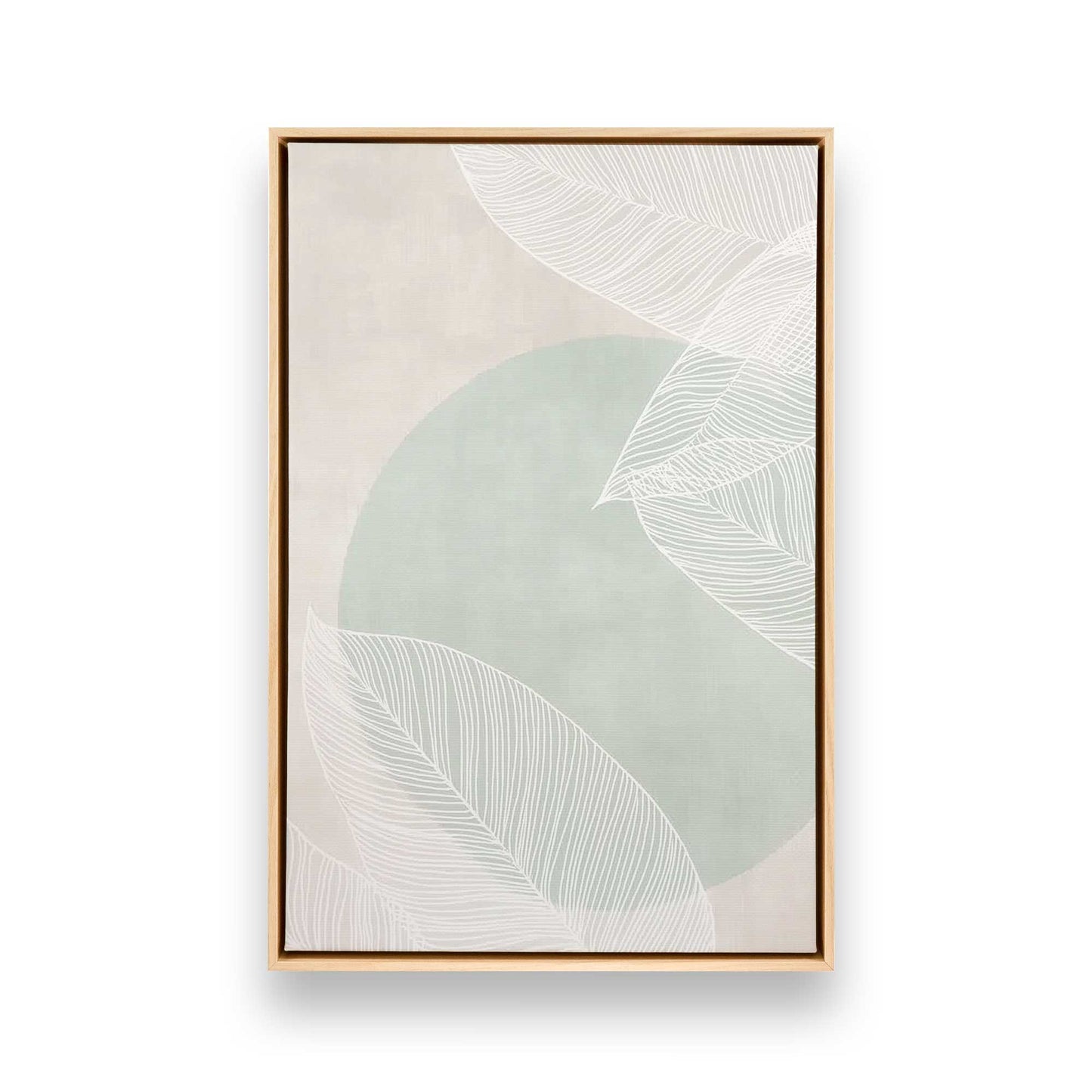 [Color:American Maple], Picture of art in a American Maple frame