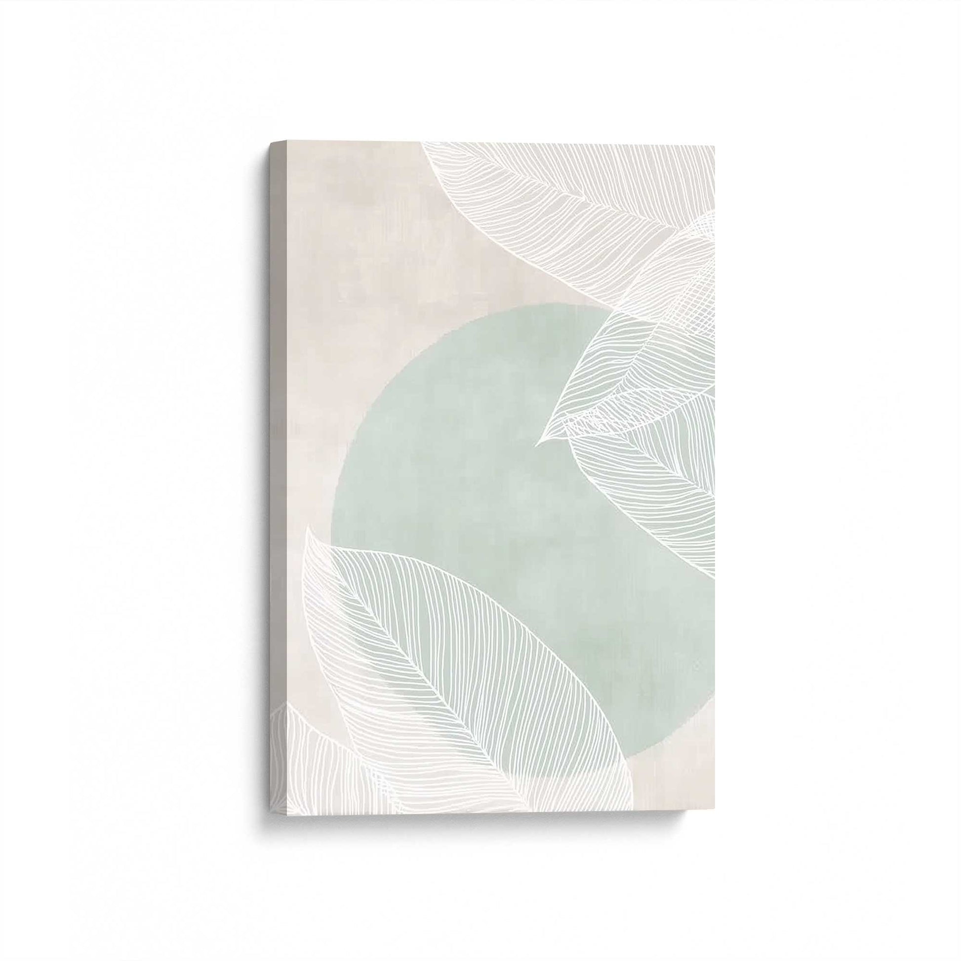 [Color:Stretched Canvas], Picture of art at an angle