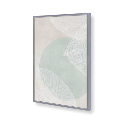 [Color:Polished Chrome], Picture of art in a Polished Chrome frame of the corner