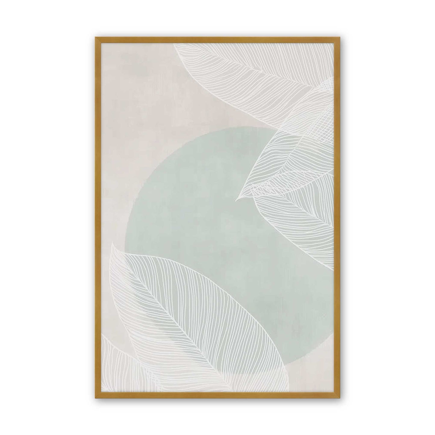 [Color:Polished Gold], Picture of art in a Polished Gold frame