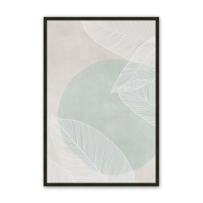 [Color:Satin Black], Picture of art in a Satin Black frame