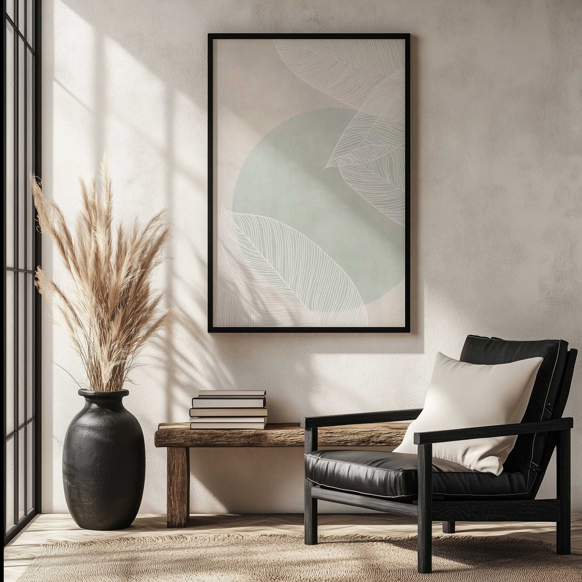 Picture of art in a room