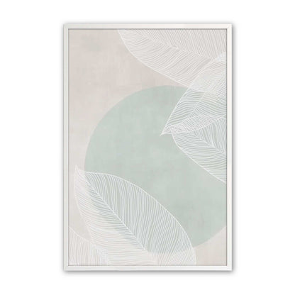 [Color:Opaque White], Picture of art in a Opaque White frame