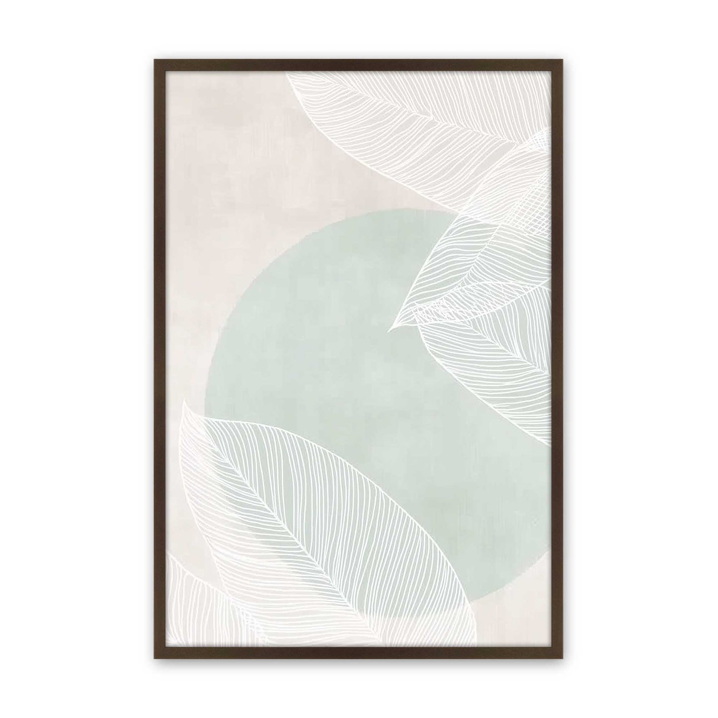 [Color:Belvinder Brown], Picture of art in a Belvinder Brown frame