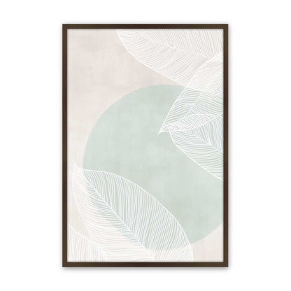 [Color:Belvinder Brown], Picture of art in a Belvinder Brown frame