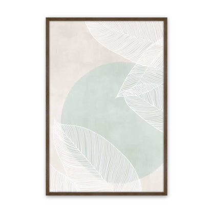 [Color:Walnut], Picture of art in a Walnut frame