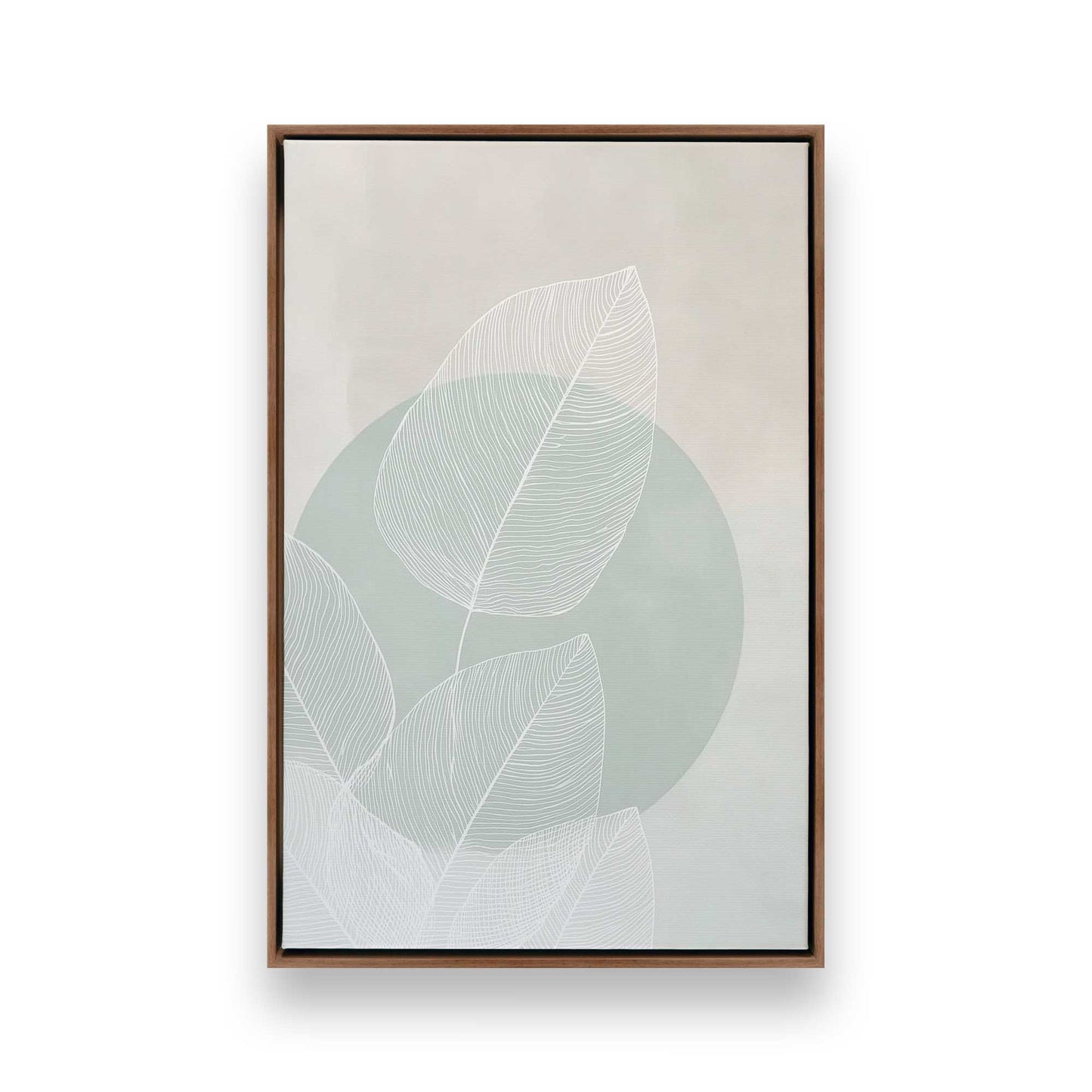 [Color:Walnut], Picture of art in a Walnut frame