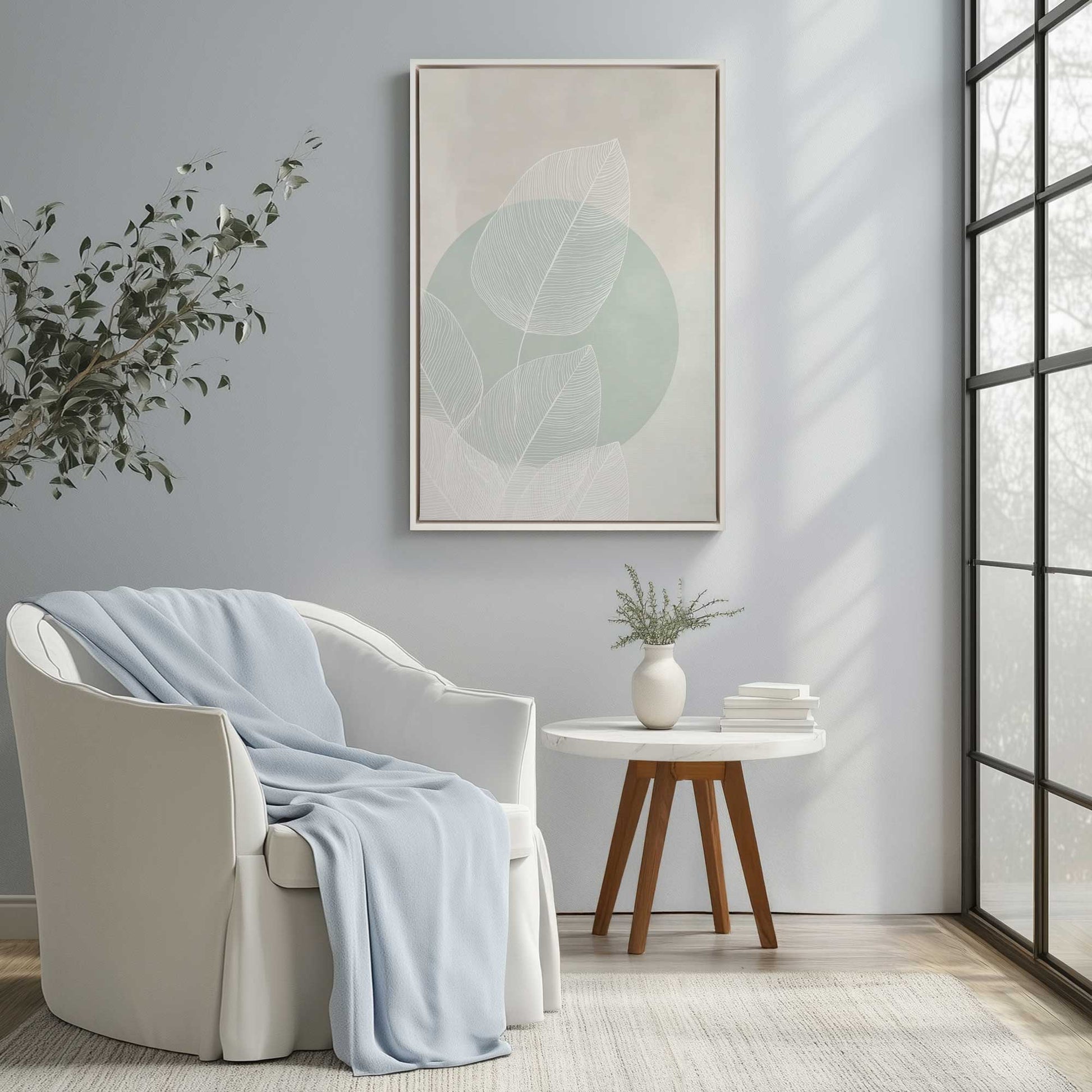 Picture of art in a room