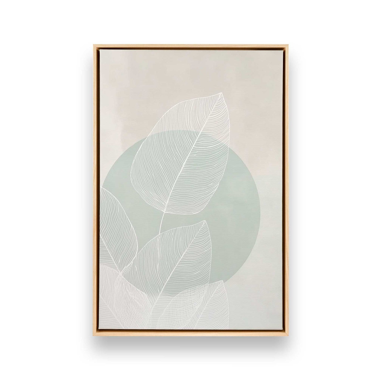 [Color:American Maple], Picture of art in a American Maple frame