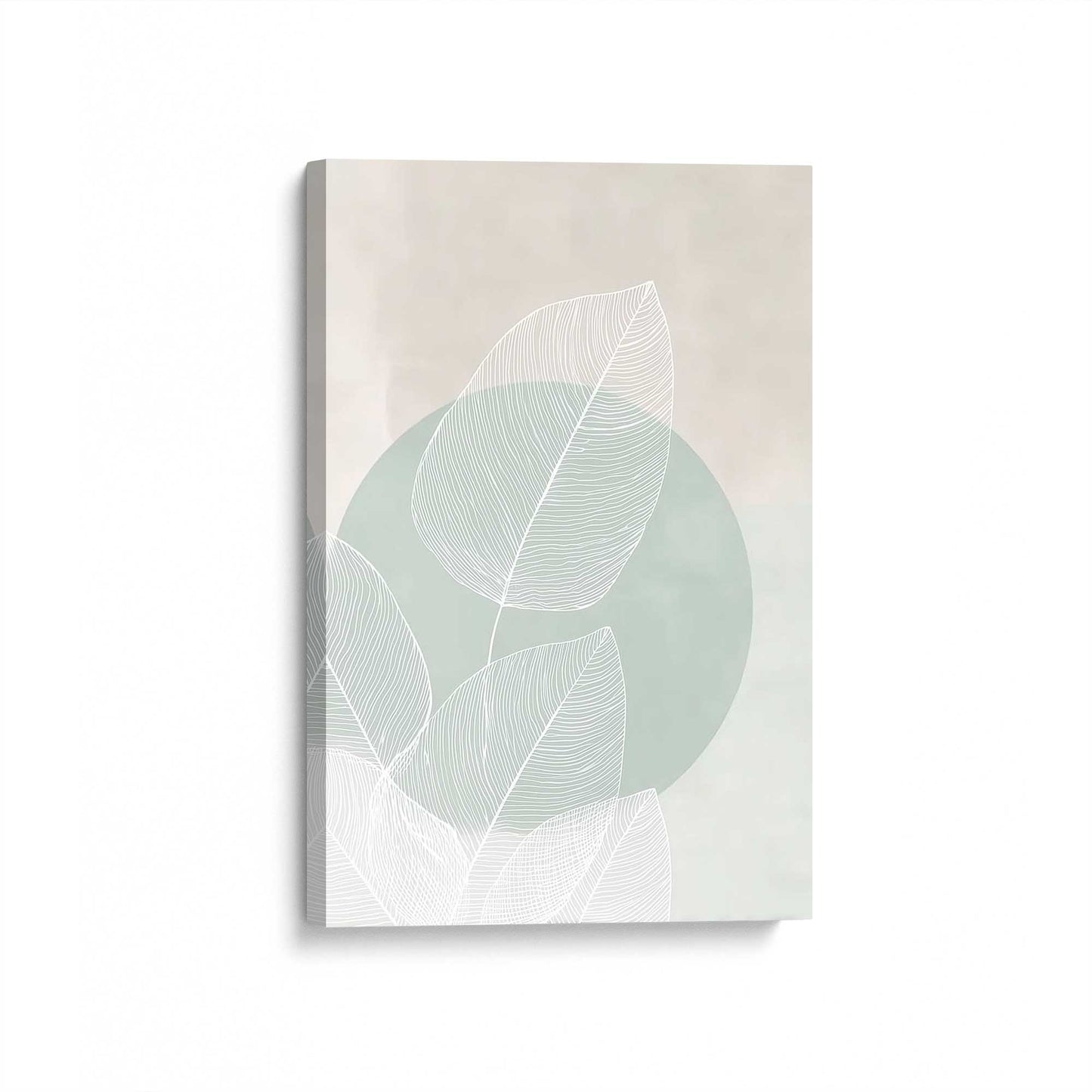 [Color:Stretched Canvas], Picture of art at an angle