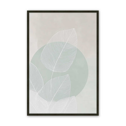 [Color:Satin Black], Picture of art in a Satin Black frame